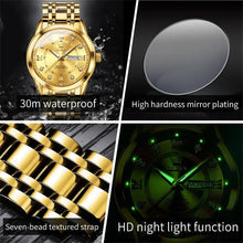 Dinar Brand Luxury Men's Fashion Stainless Steel Watch