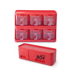 6 In 1 Crystal Spice Storage Jar